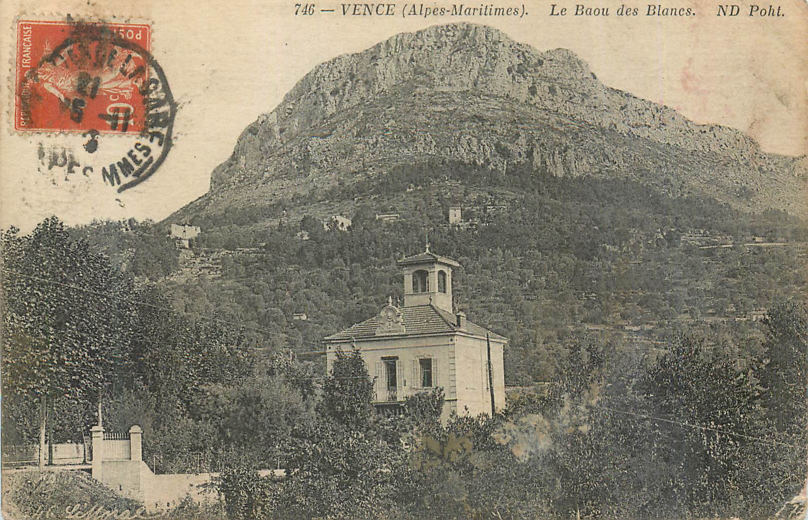 CPA Vence (Alpes Maritimes) Le Baou des Blancs
