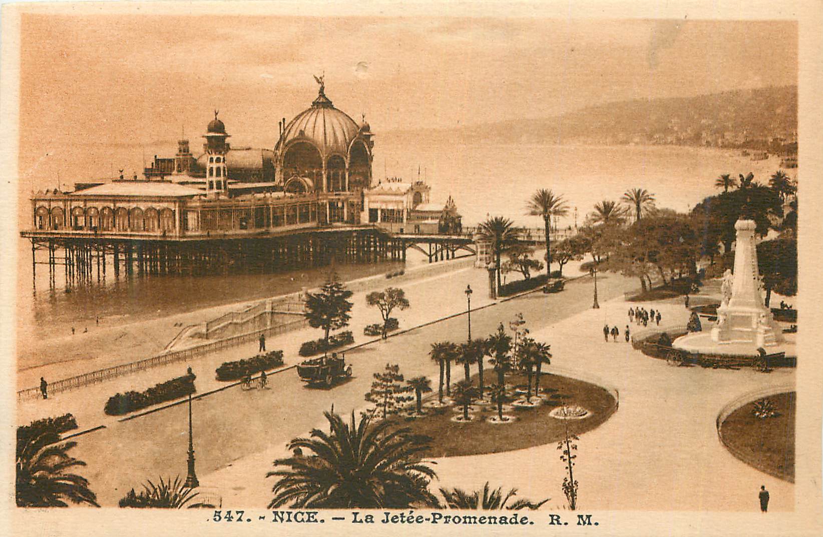 CPA Nice La Jetee Promenade