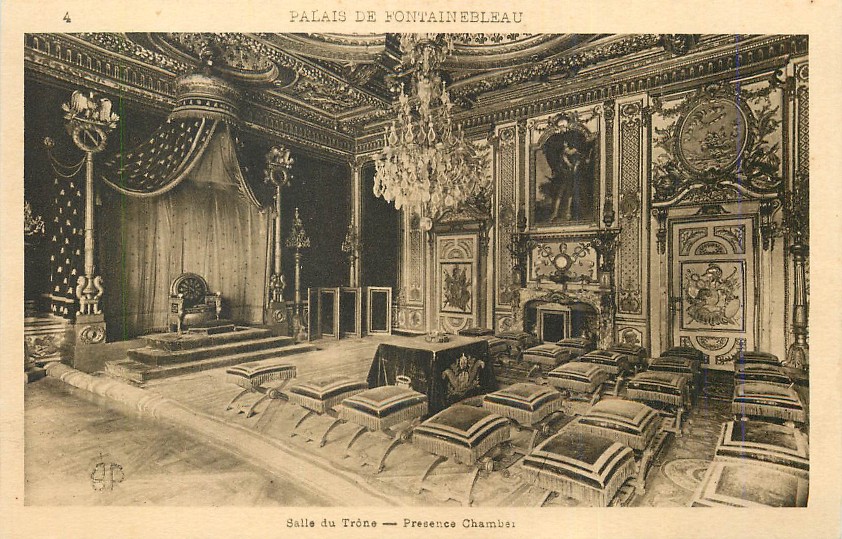 Palast von Fontainebleau — Thronsaal — Präsenzkammer