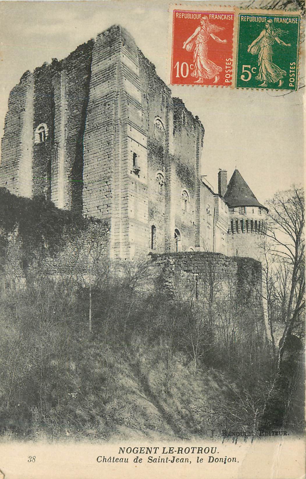 Nogent-le-Rotrou — Castillo de San Juan, el Donjon — J. Béroud, Editor