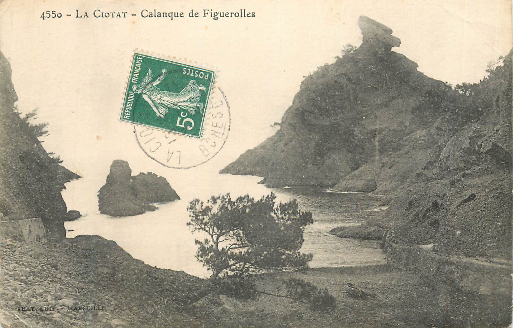CPA La Ciotat Calanque de Figuerolles