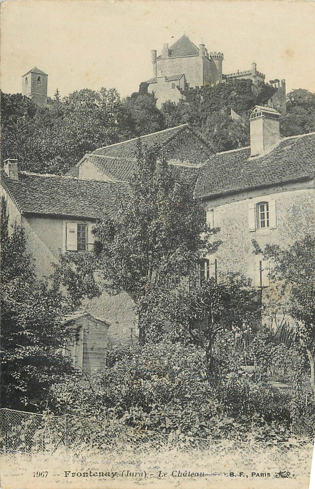 CPA Fontenay (Jura) Le Chateau