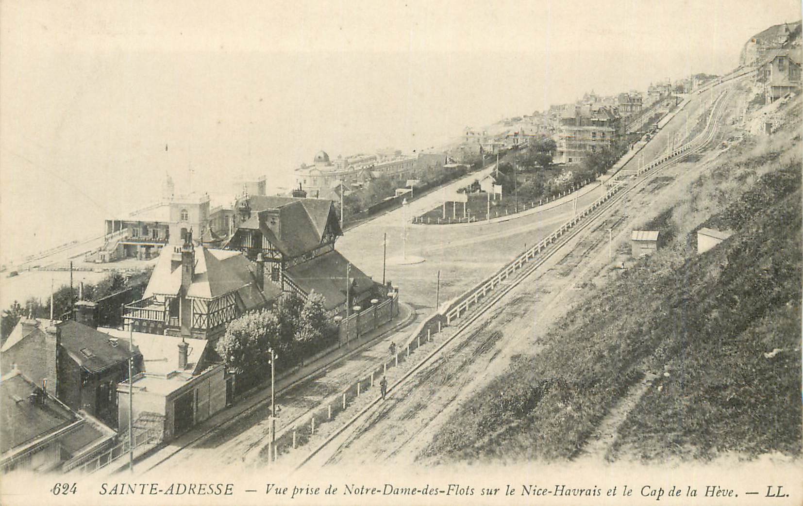 CPA Sainte Adresse Vue prise de Notre Dame des Flots sur le Nice Havrais