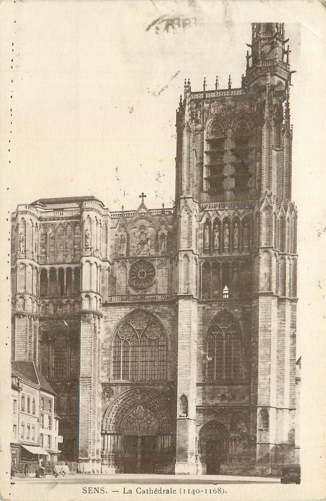 CPA Sens La Cathedrale (1140 1168)