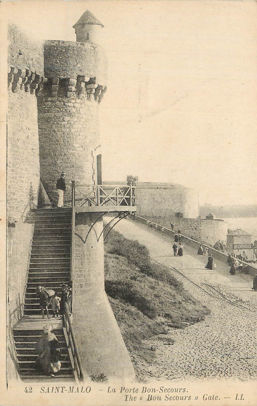 Saint-Malo — La Porte Bon-Secours — I.L. n°42