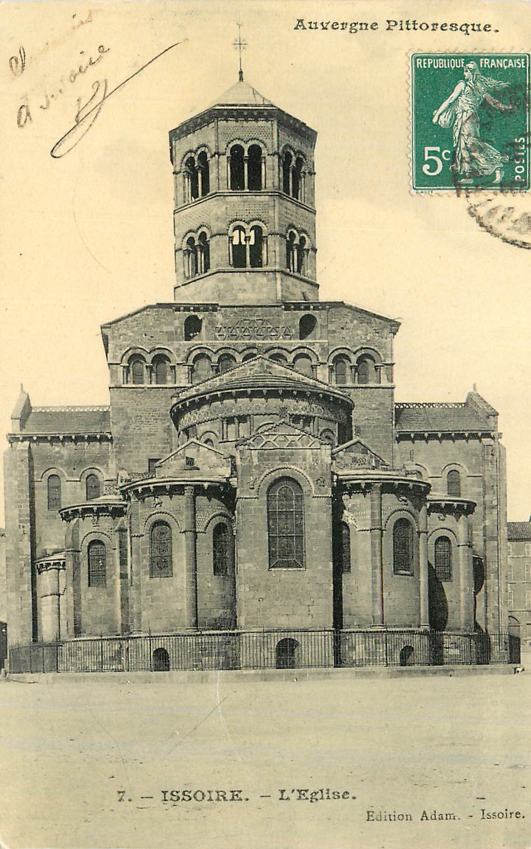 CPA Issoire Auvergne Pittoresque L'Eglise