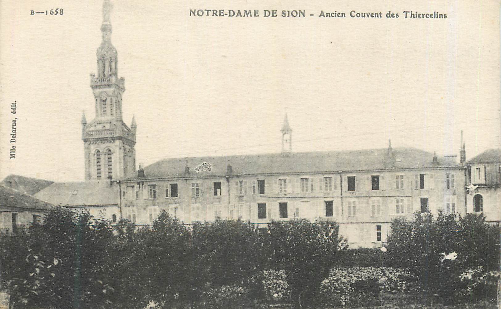CPA Notre Dame de Sion Ancien Couvent des Triercelins