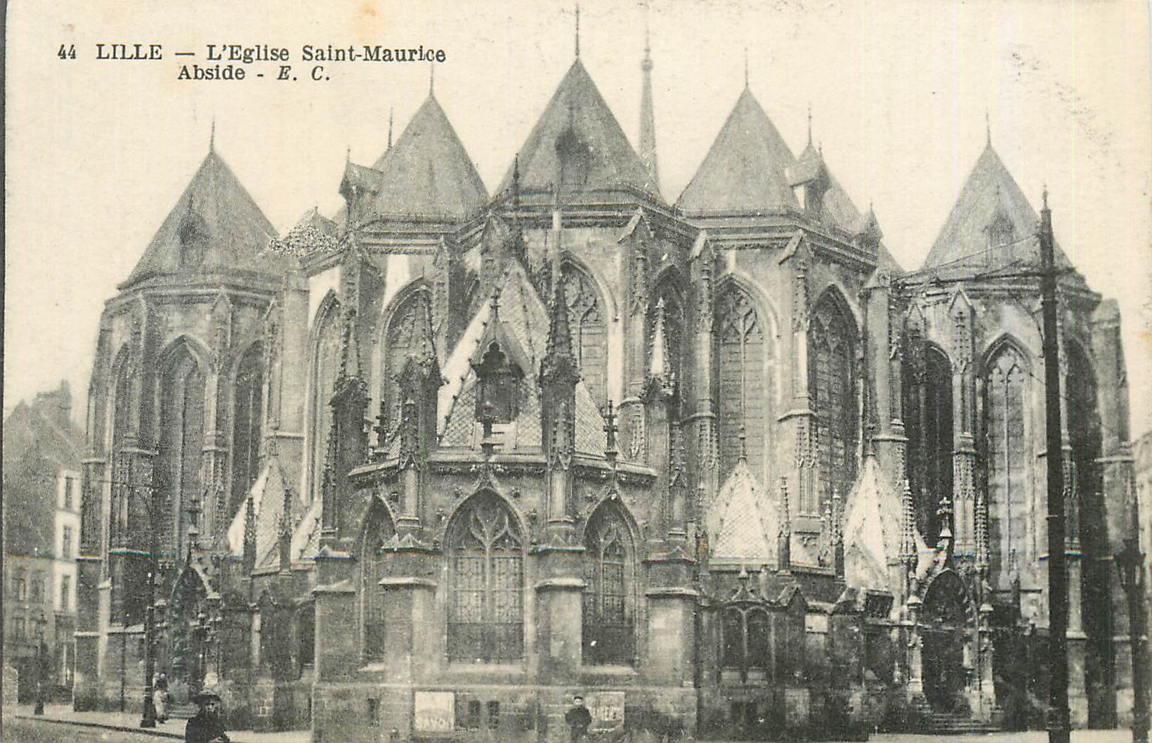 CPA Lille L'Eglise Saint Maurice Abside