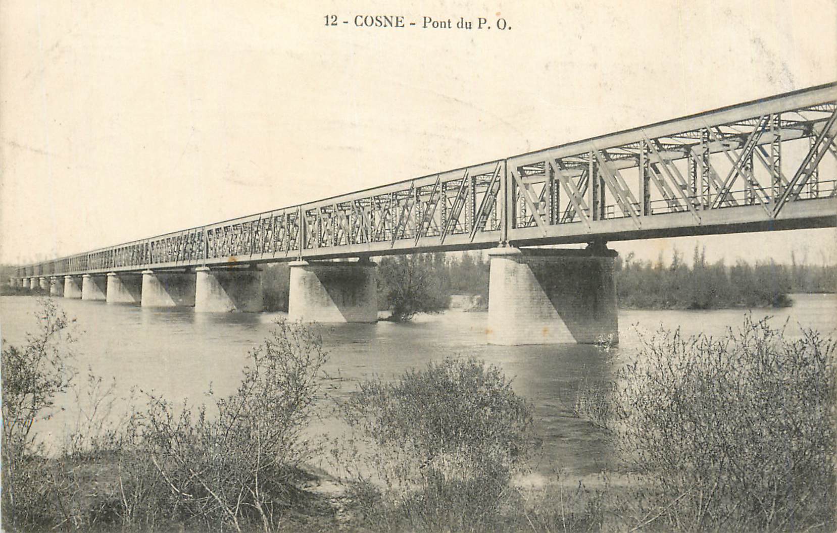 CPA Cosne Pont du P O