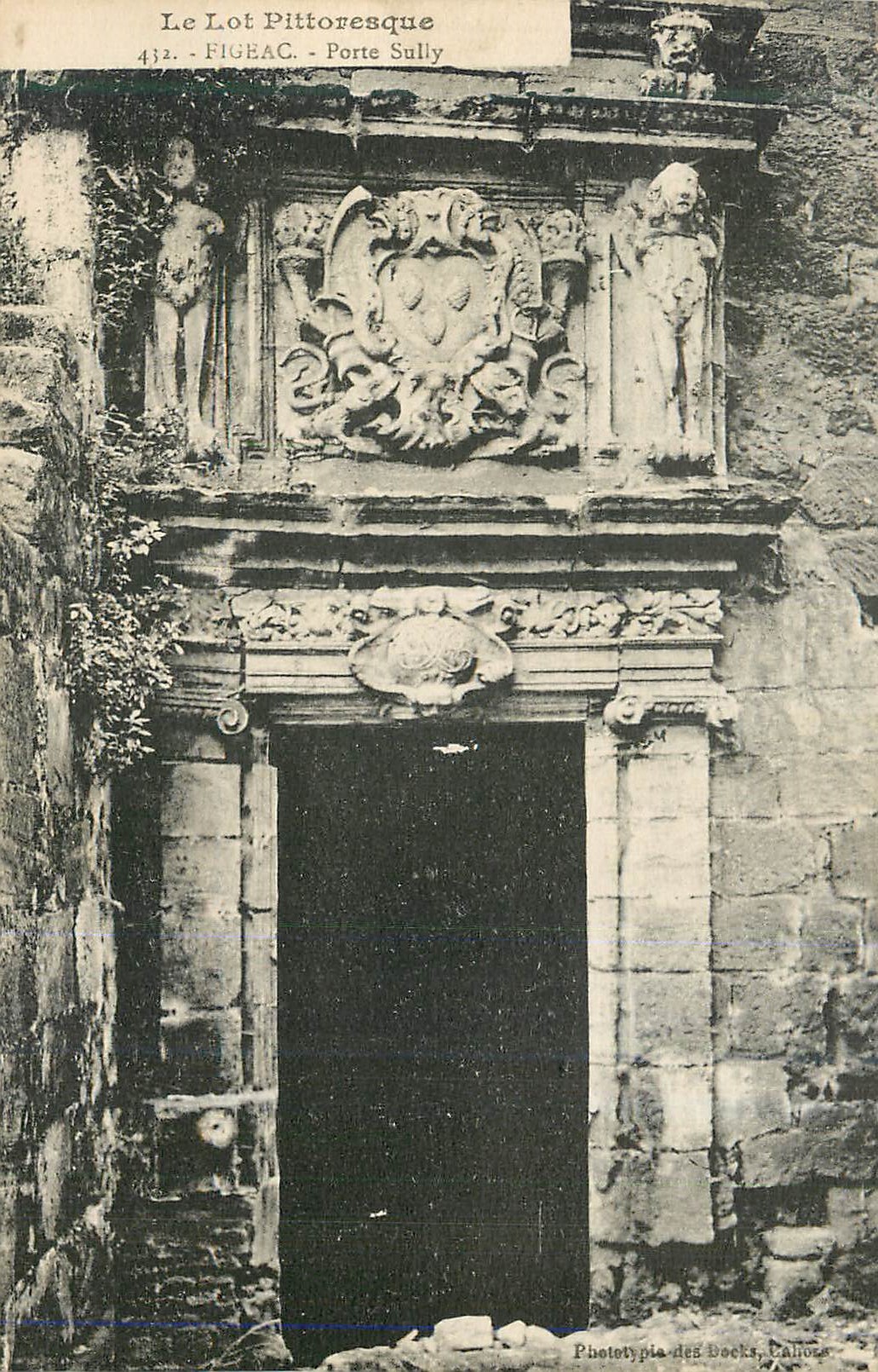 CPA Figeac Le Lot Pittoresque Porte Sully