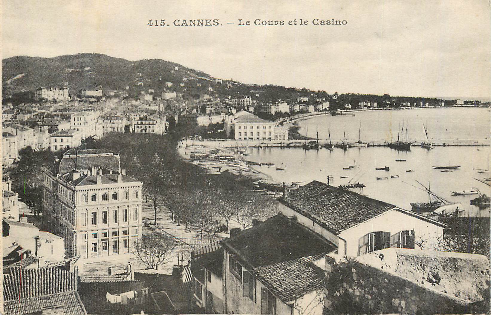 CPA Cannes Le  Cours et le Casino