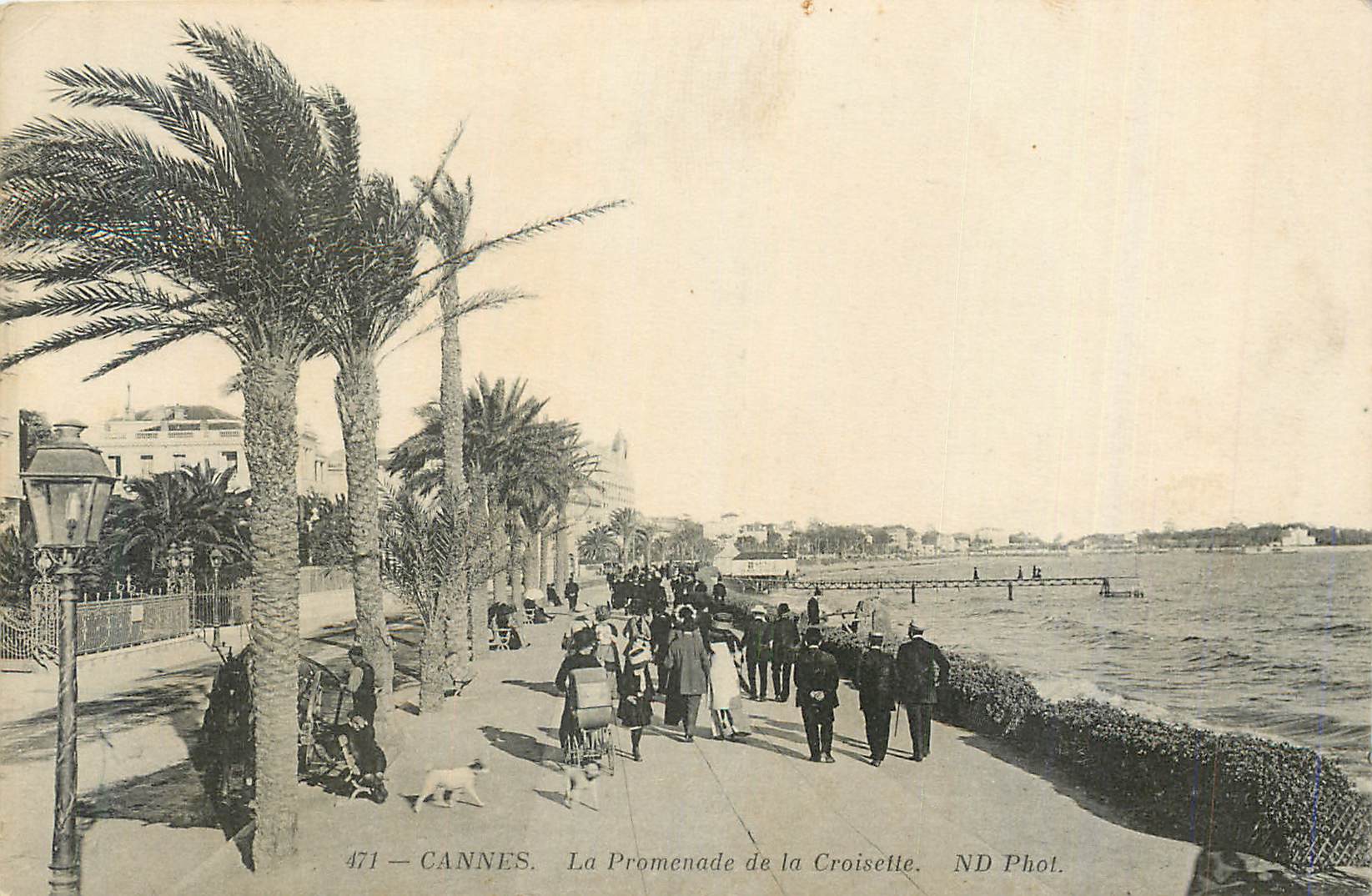 CPA Cannes La Promenade de la Croisette