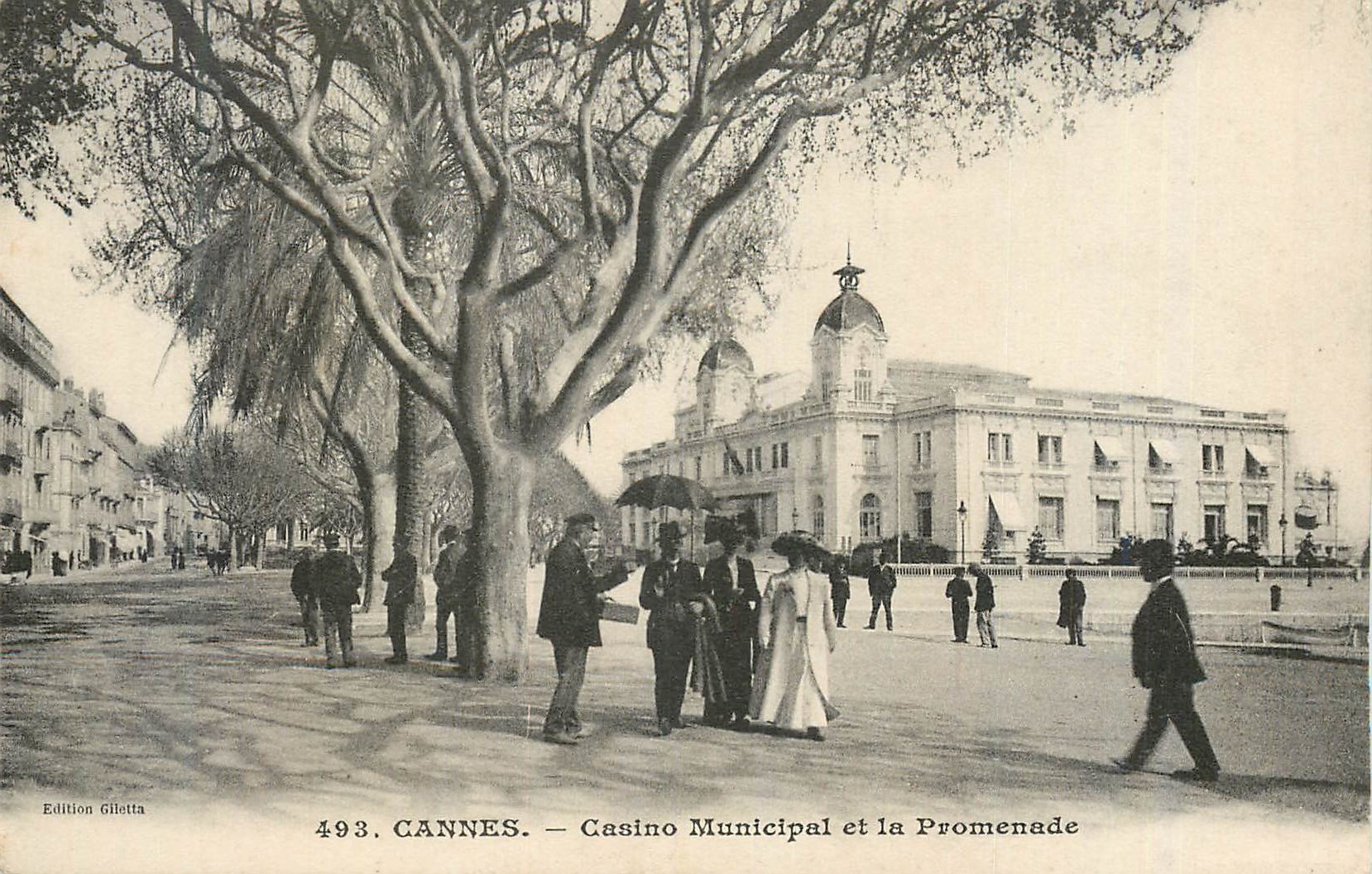 CPA Cannes Casino Municipal et la Promenade
