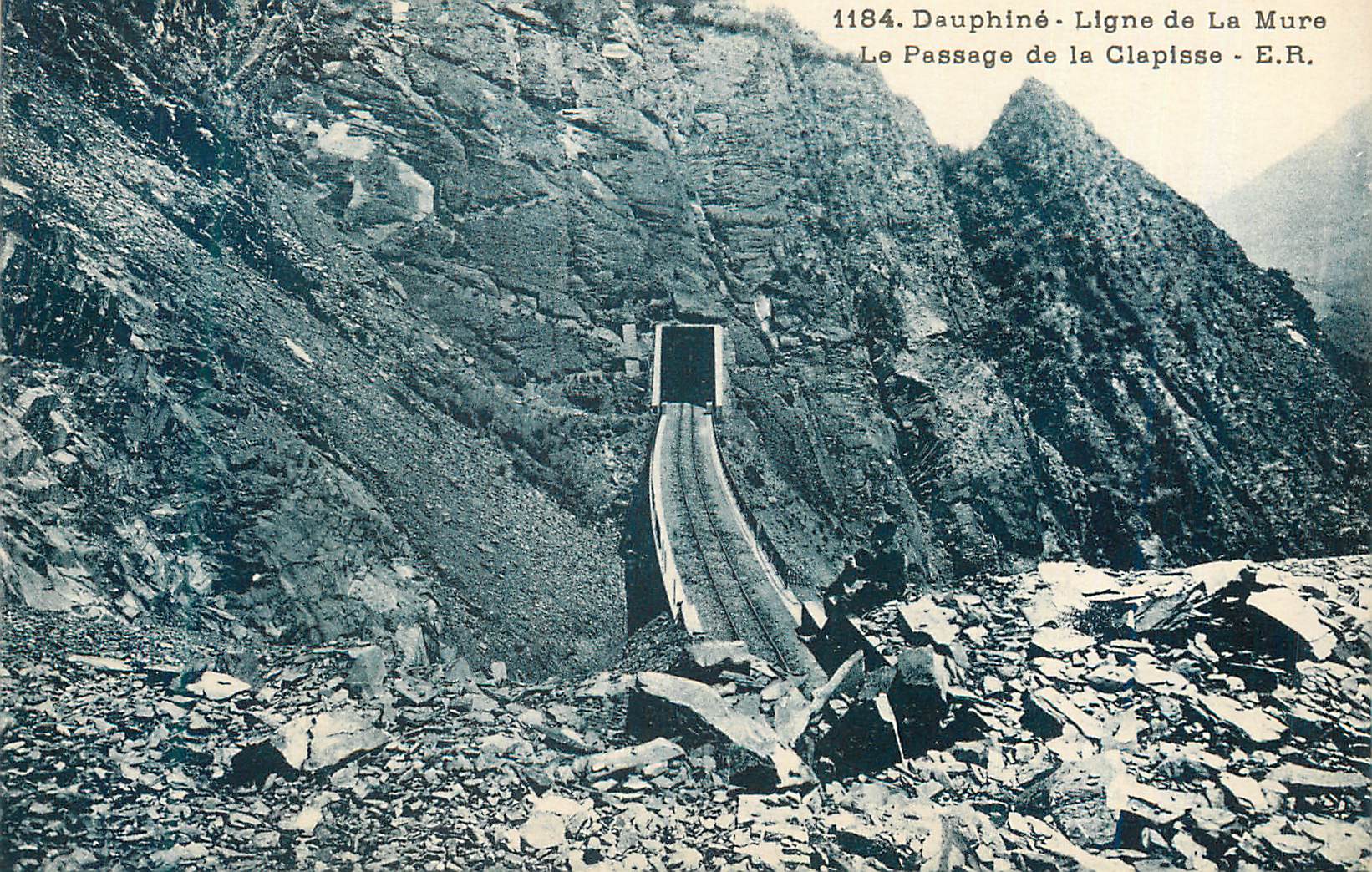 Le Passage de la Clapisse — Dauphiné, Ligne de La Mure - E.R.