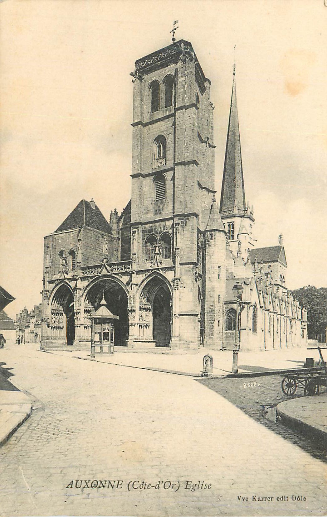 CPA Auxonne (Cote d'Or) Eglise
