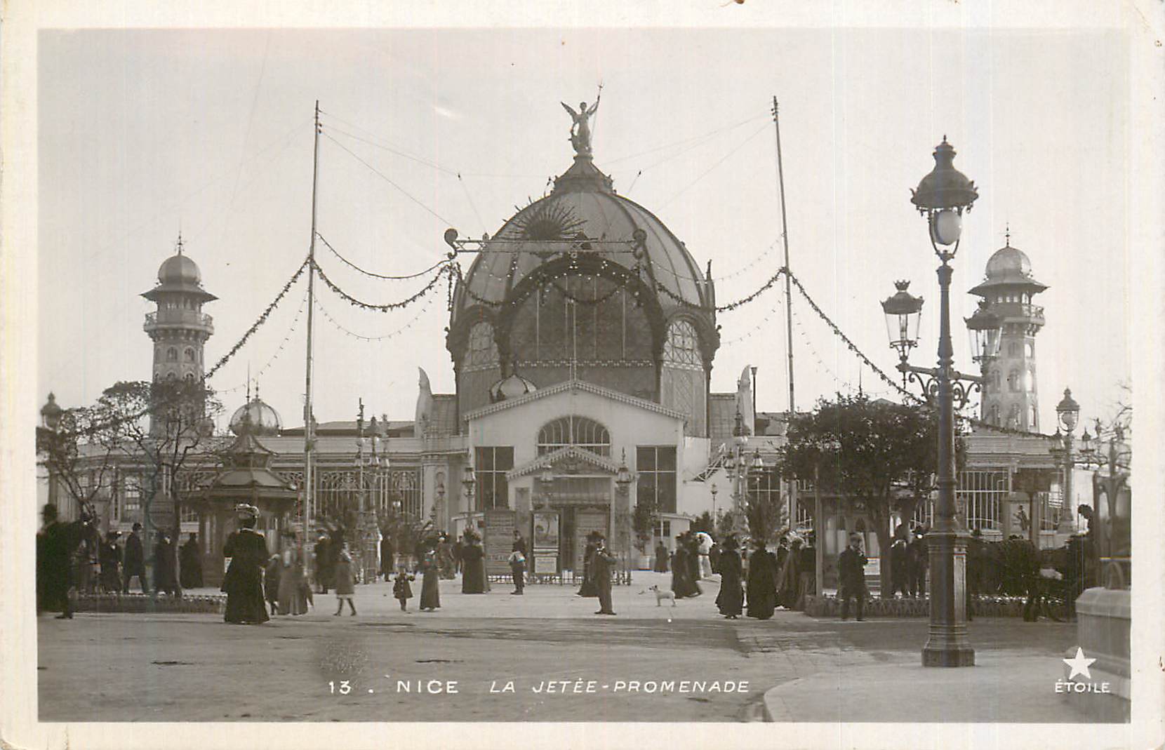 CPM Nice La Jetee Promenade