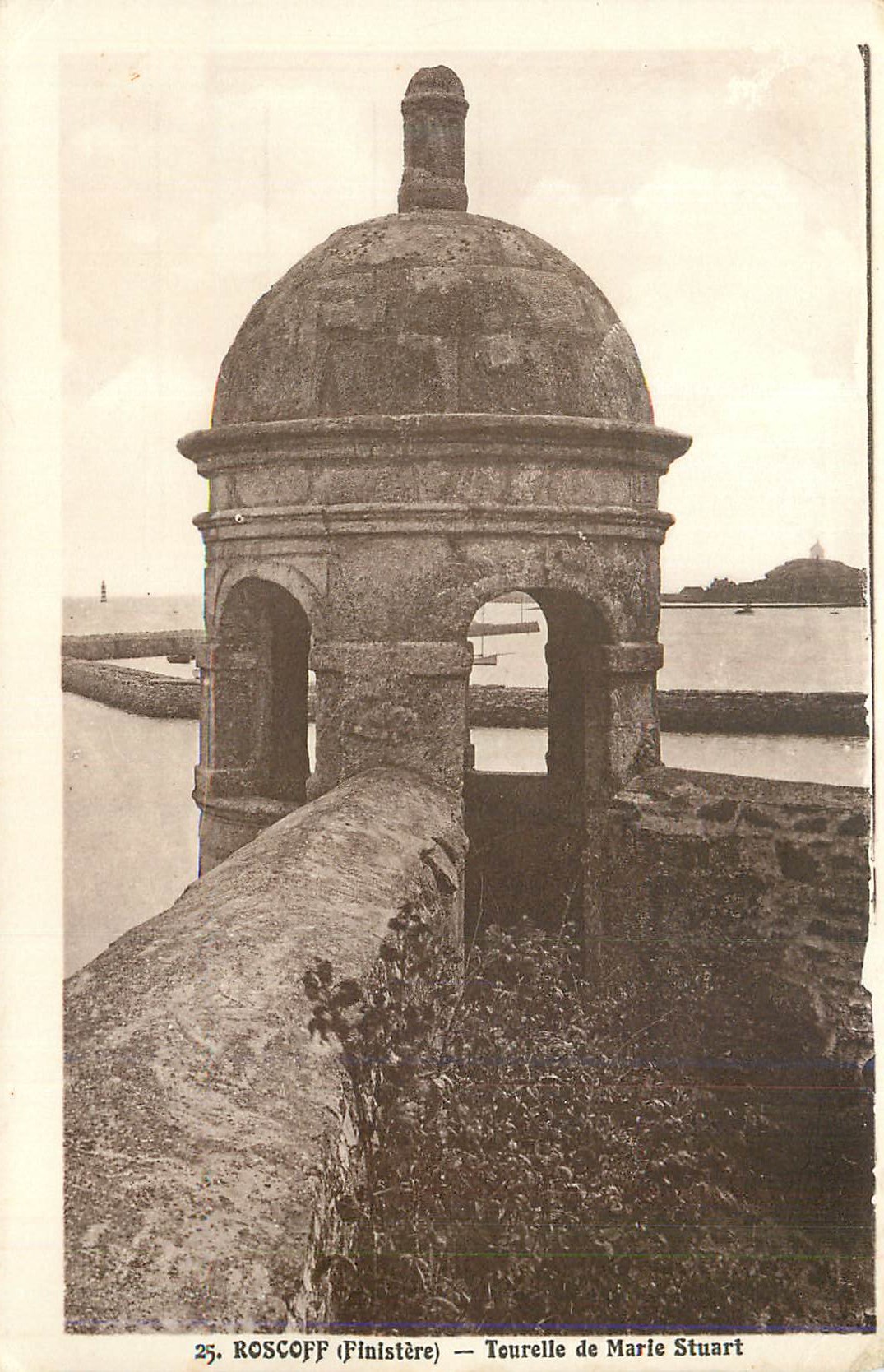 CPA Roscoff (Finistere) Tourelle de Marie Stuart