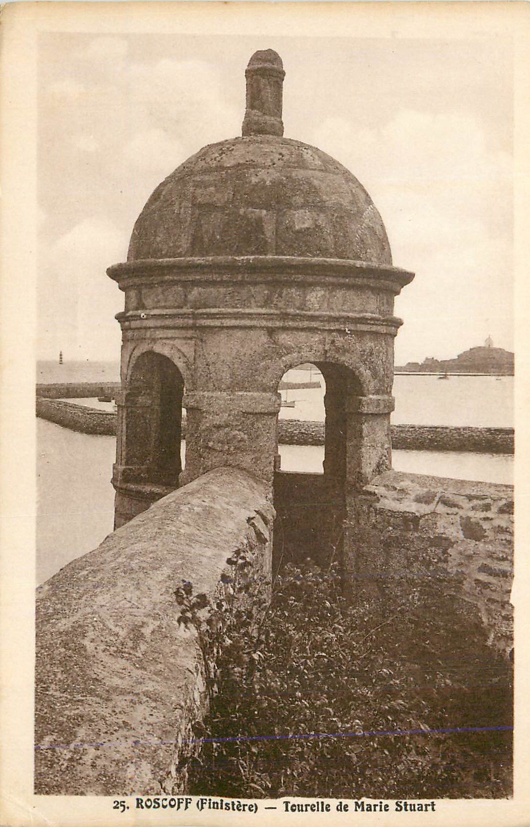 CPA Roscoff (Finistere) Tourelle de Marie Stuart