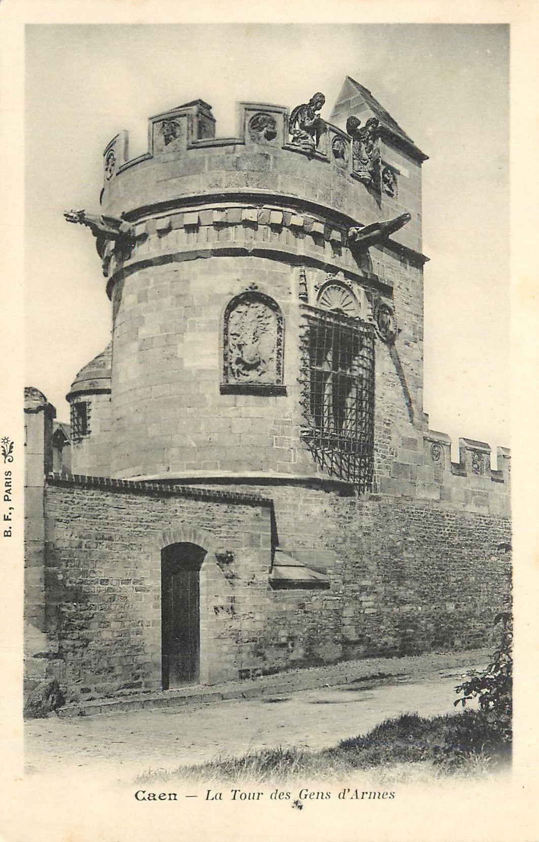 CPA Caen La Tour des Gens d'Armes