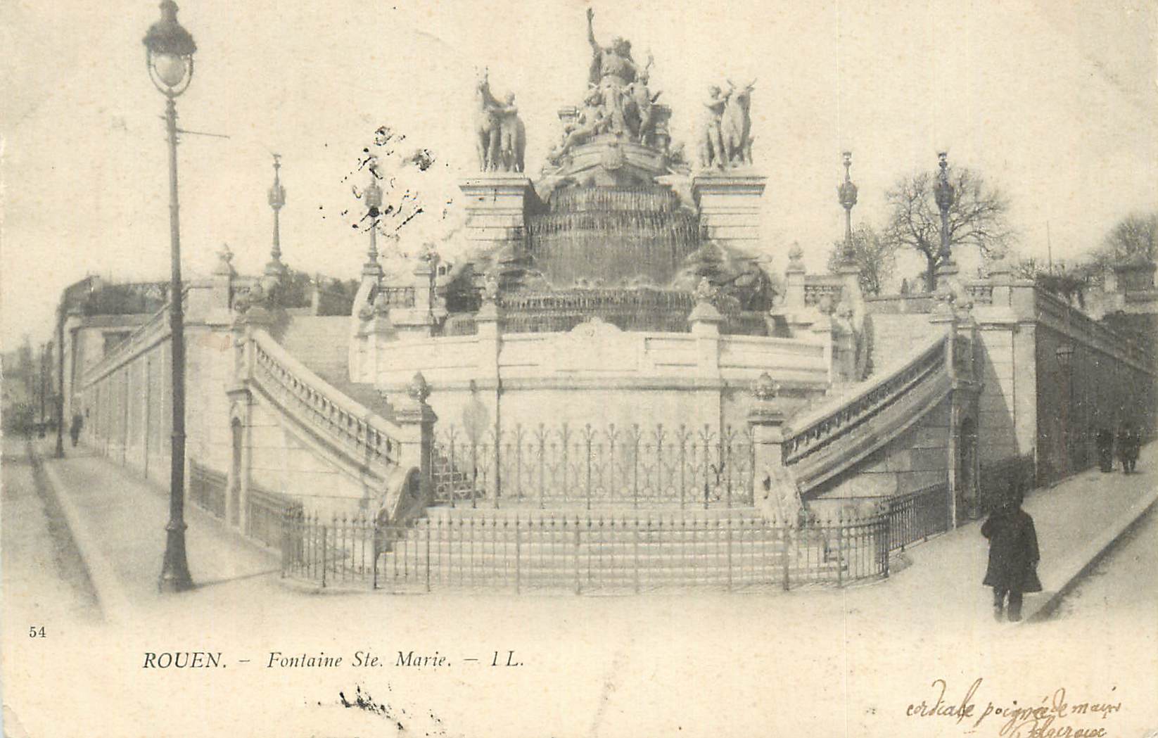 CPA Rouen Fontaine Ste Marie (carte 1900)