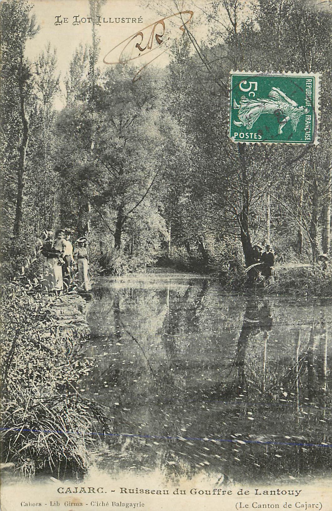 Cajarc - Ruisseau du Gouffre de Lantouy — Le Lot Illustré