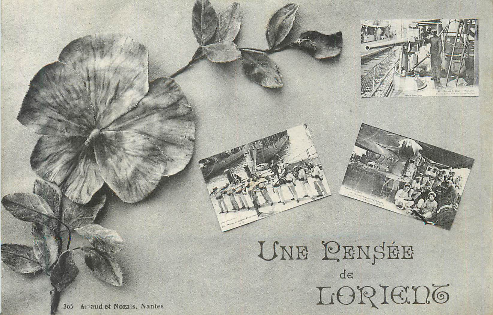 CPA Une Pensee de Lorient