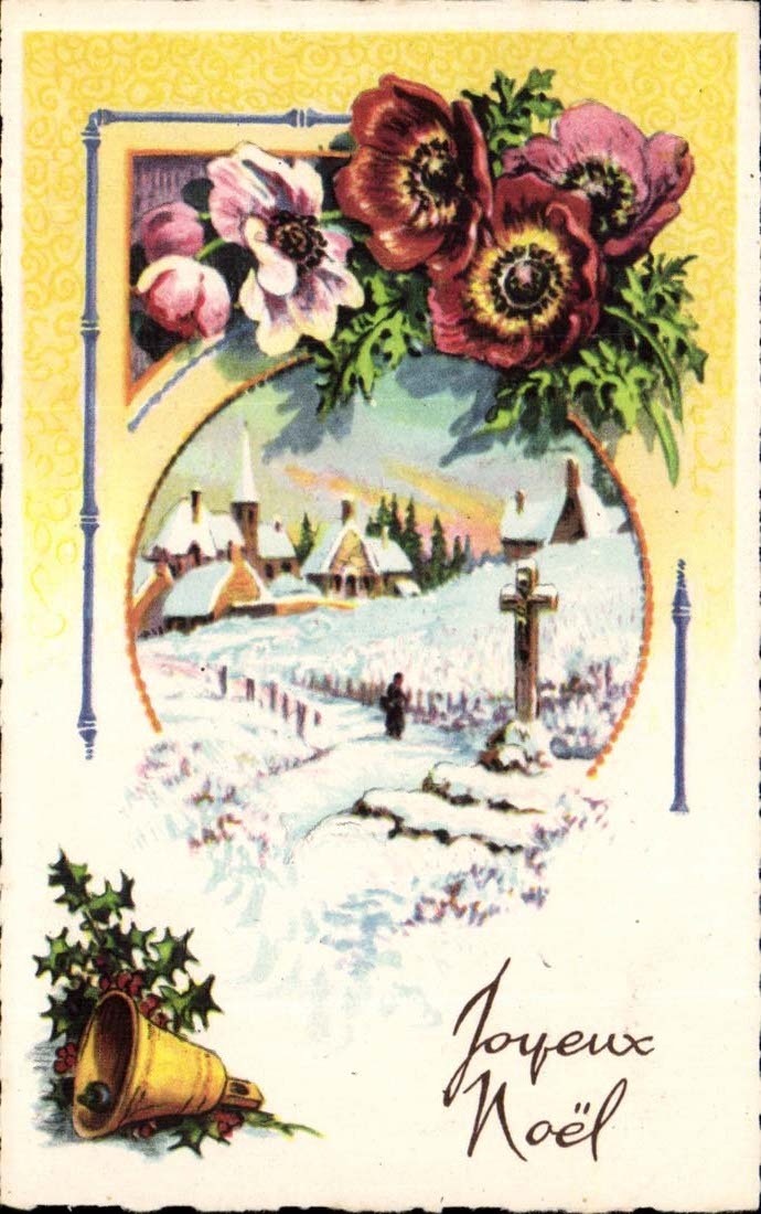 CPA Fantaisie Joyeux Noel 