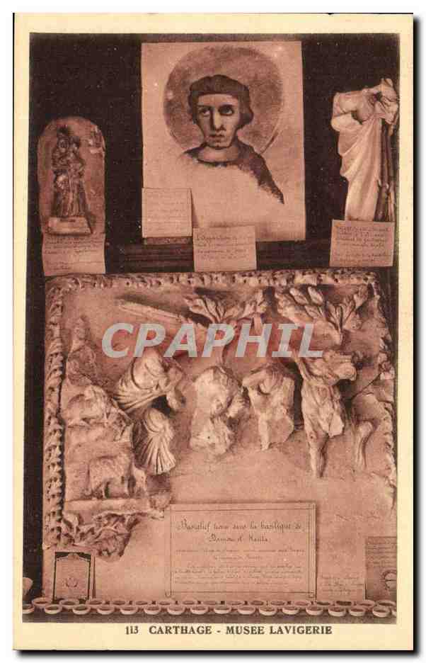 Tunisie Carthage CPA Musee Lavigerie
