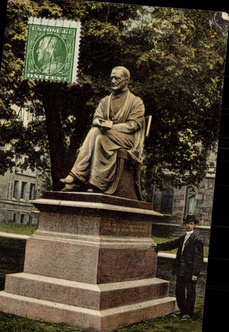Etats Unis Woolsey Monument Yale campus New Haven Connecticut