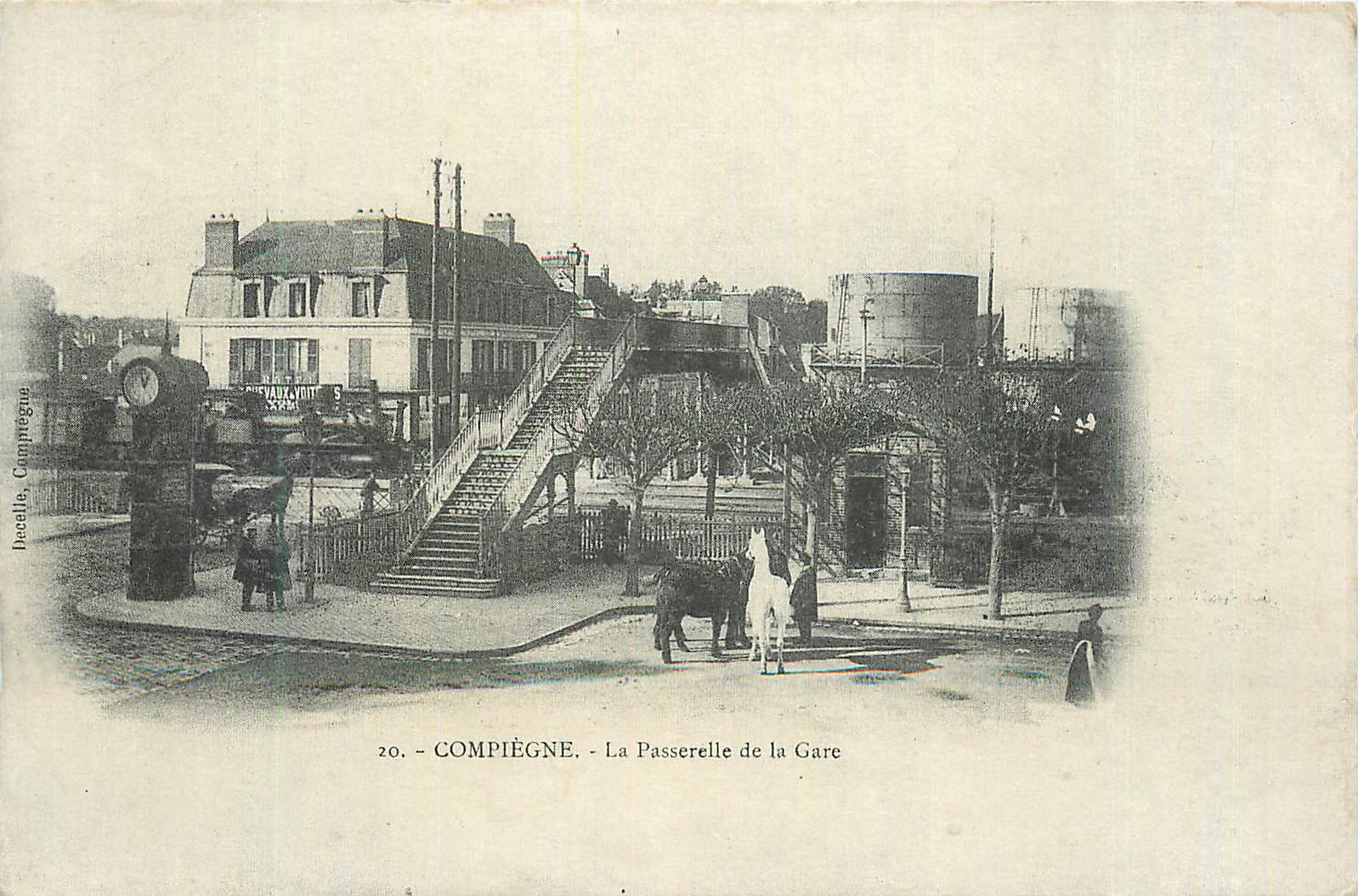 Compiègne - La Passerelle de la Gare — Decelle, Compiegne, n°20