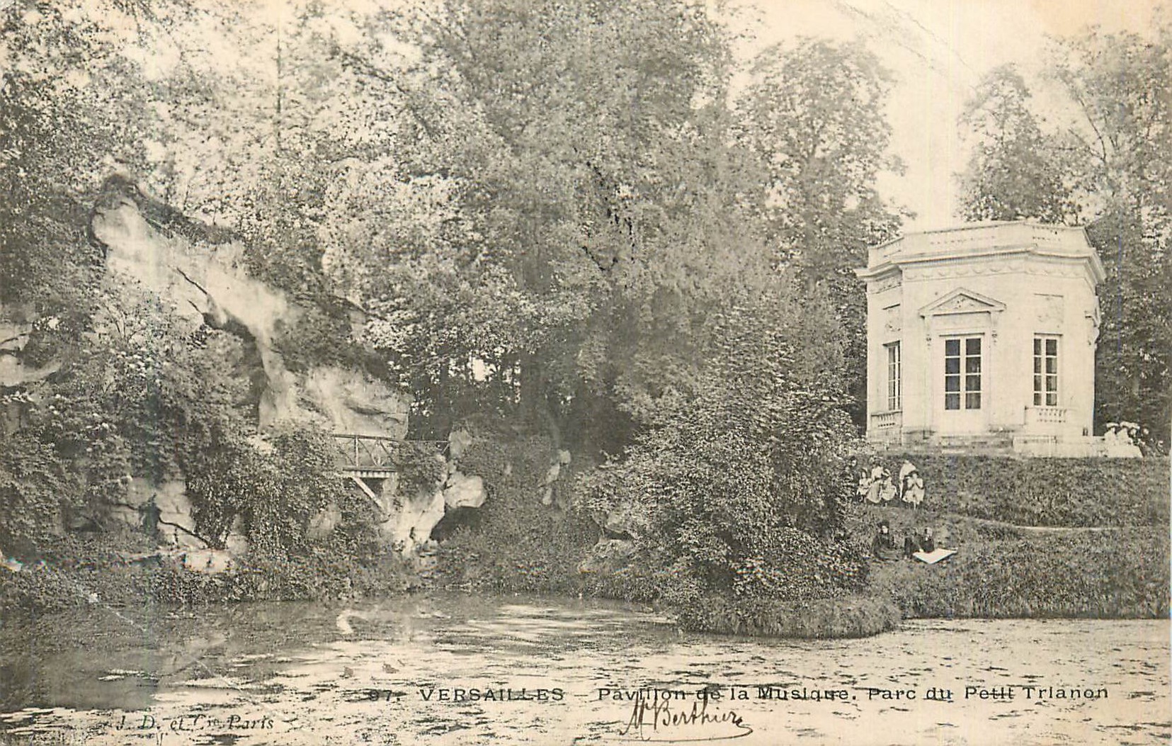 CPA Versailles Pavillon de la Musique Parc du Petit Trianon