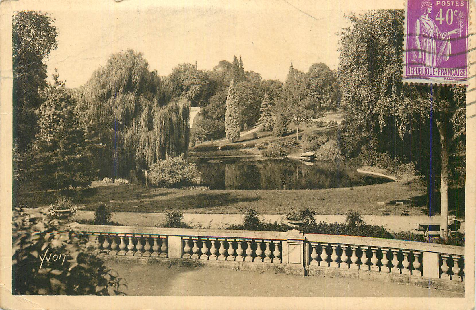 CPA Angers Maine et Loire Le Jardin des Plantes