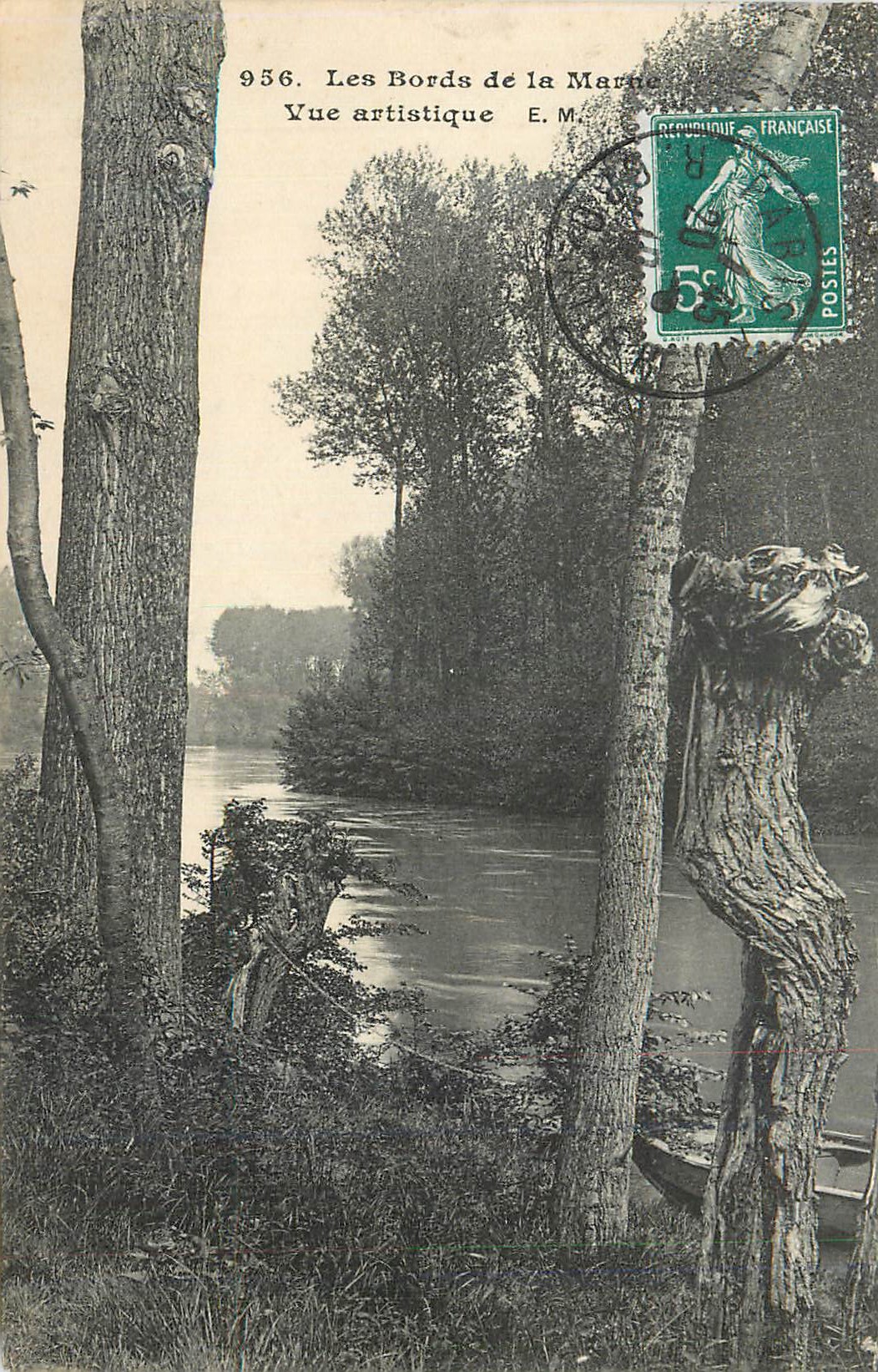 CPA Les Bords de la Marne Vue artistique