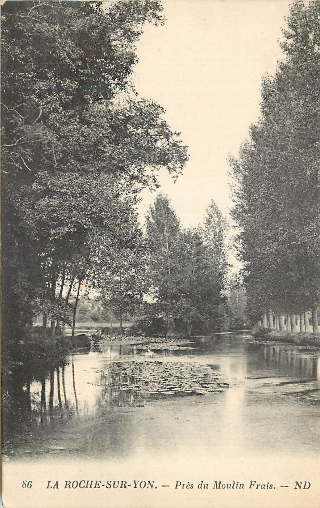 CPA La Roche Sur Yon Pres du Moulin Frais