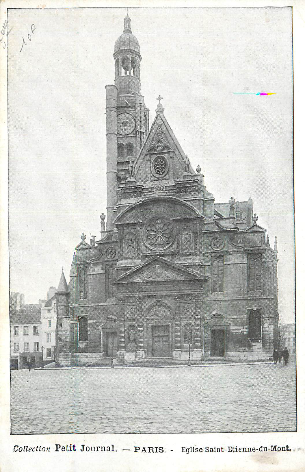 CPA Paris Eglise Saint Etienne du Mont