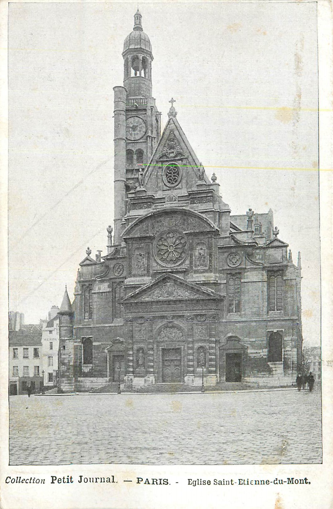 CPA Paris Eglise Saint Etienne du Mont