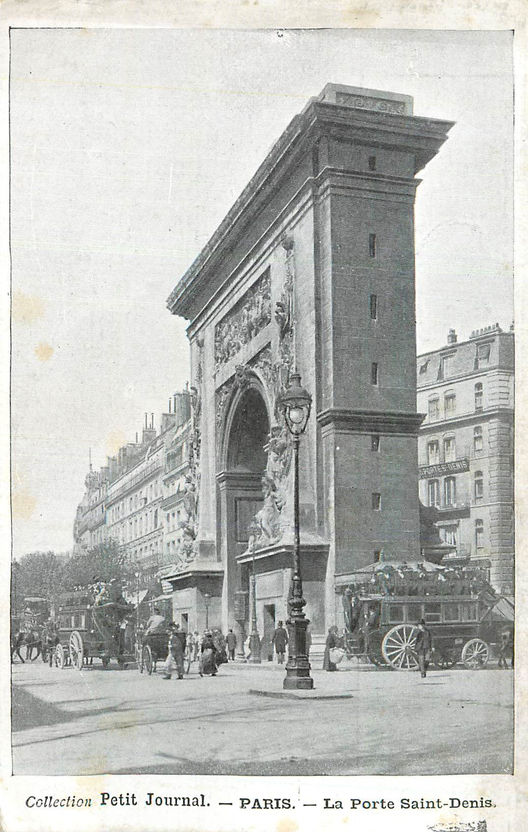 CPA Paris La Porte Saint Denis