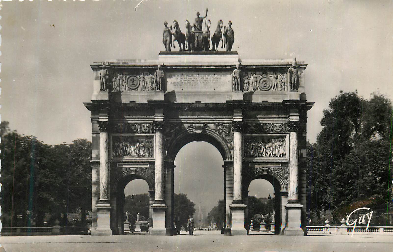 CPM Paris et ses Merveilles Arc de triomphe du Carrousel