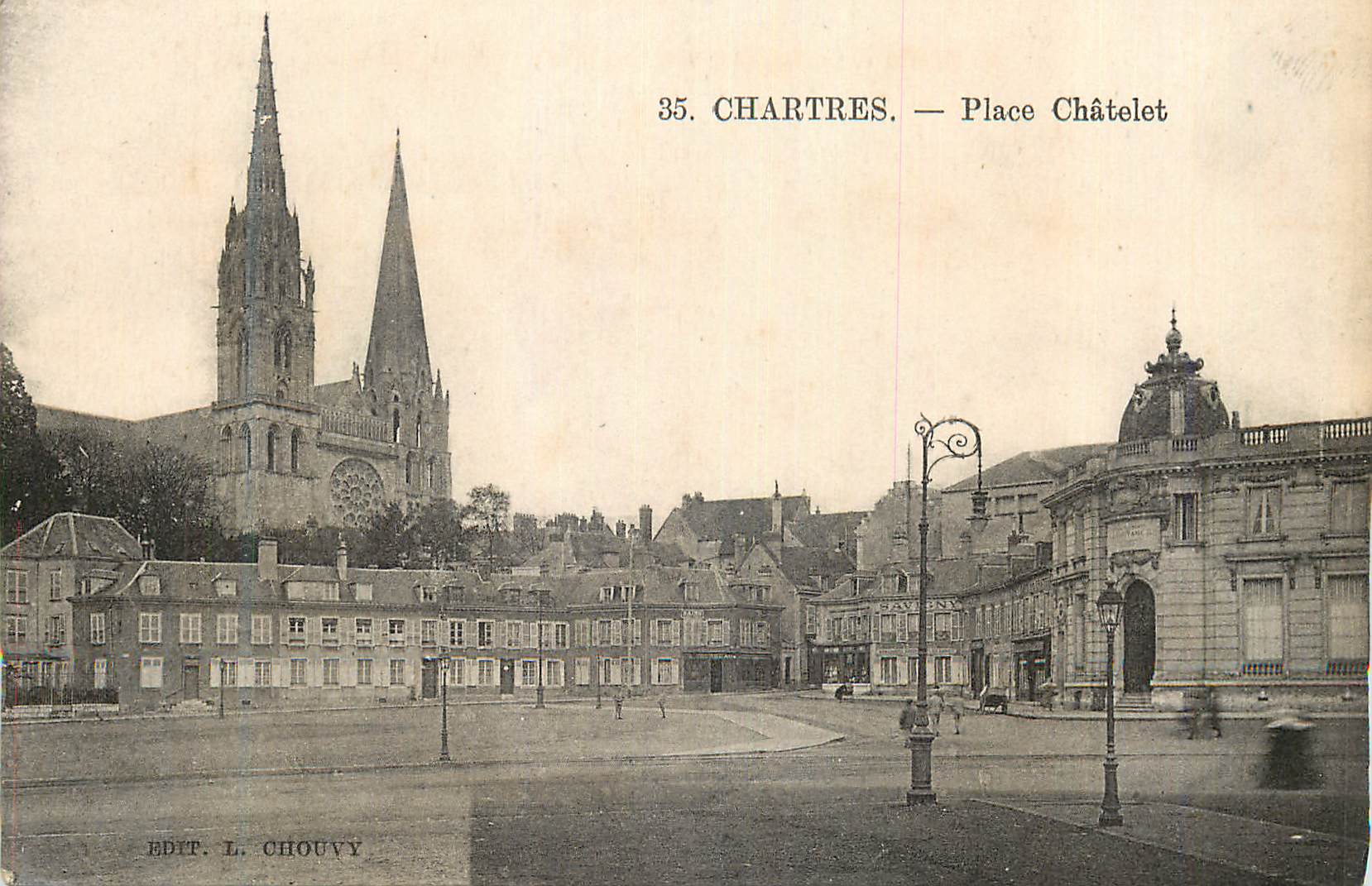 CPA Chartres Place Chatelet