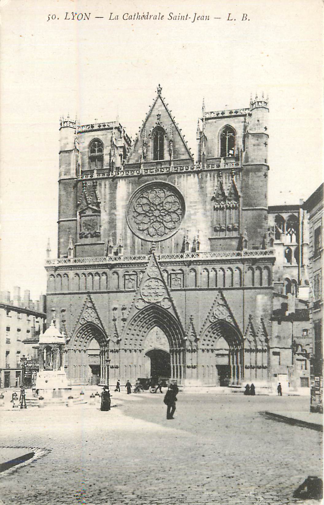 CPA Lyon La Cathedrale Saint Jean