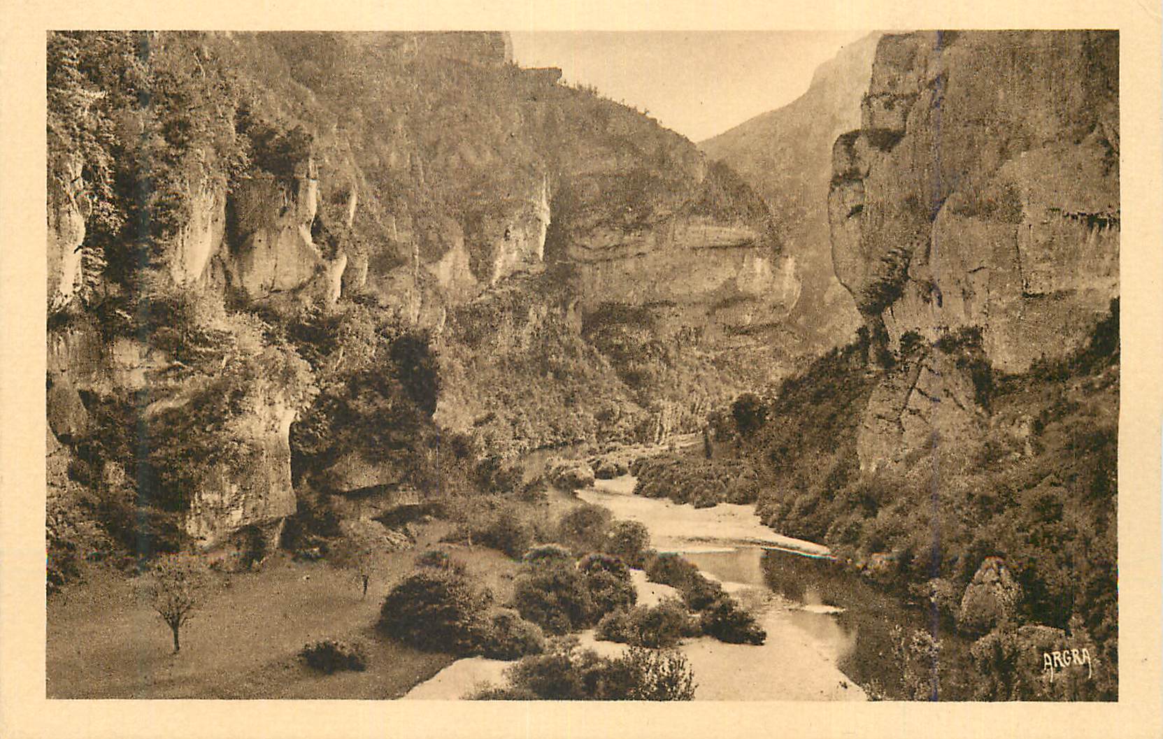 CPA Gorges du Tarn Le Cirque des Baumes