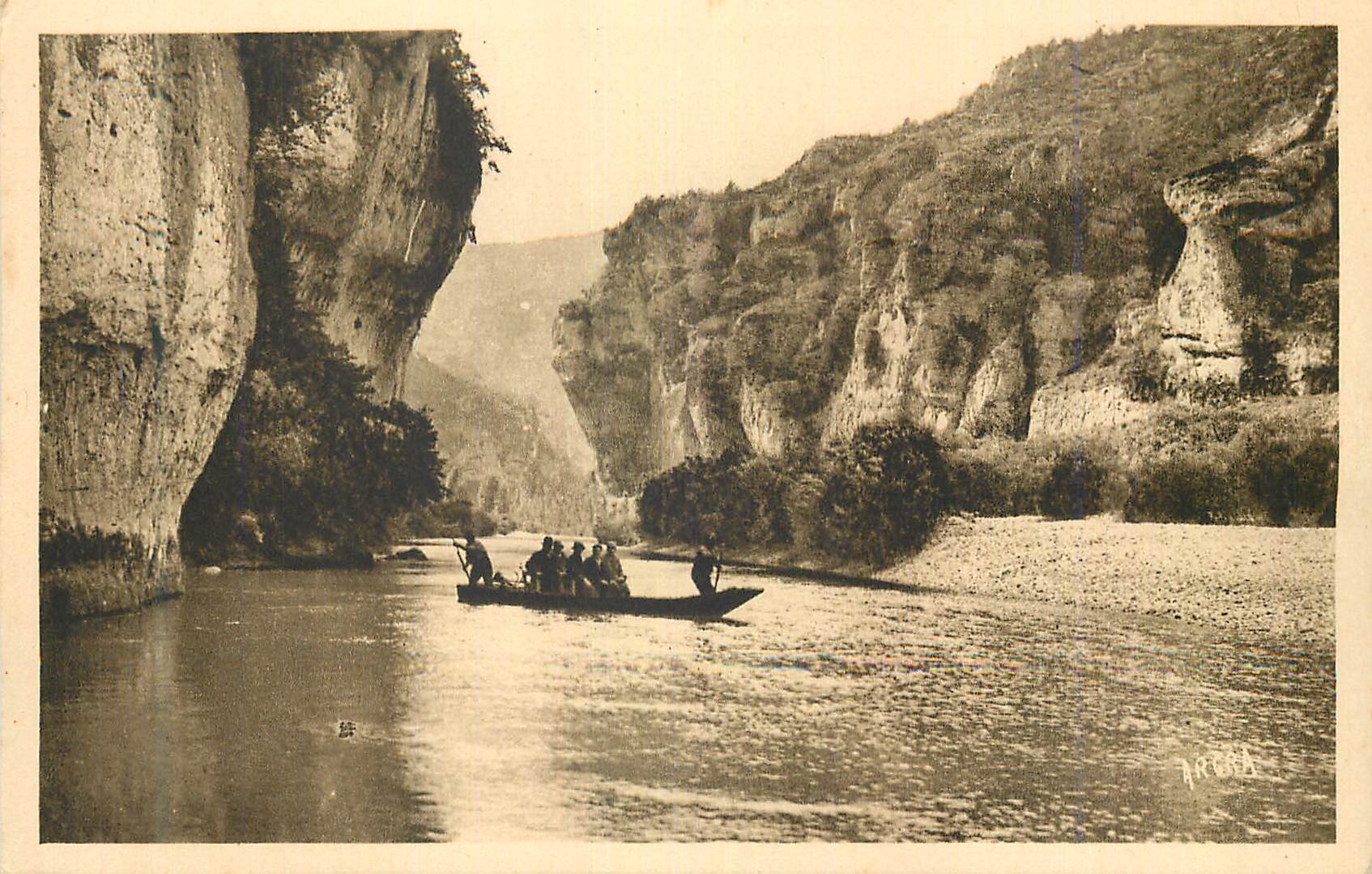 Canal de l'Arachthos — Grèce — éditeur ARCOA