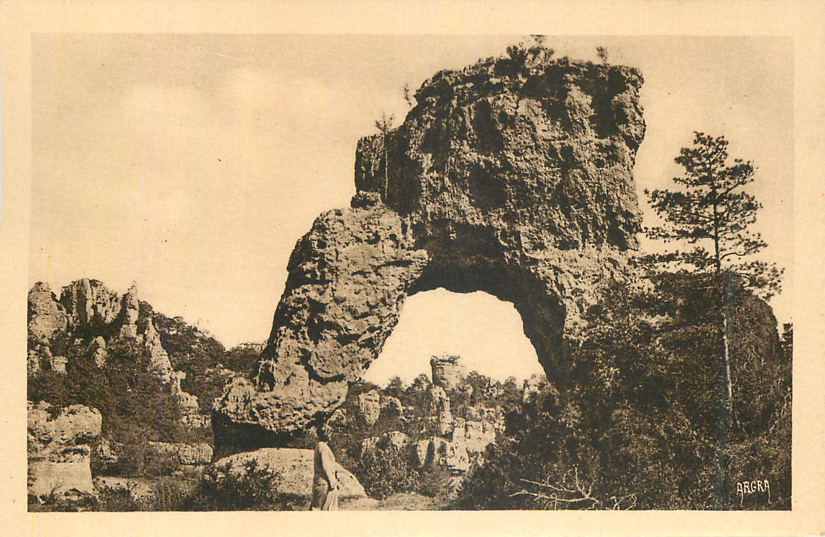 Natürliche Schlucht von La Roche — Argra — Verlag ARGRA
