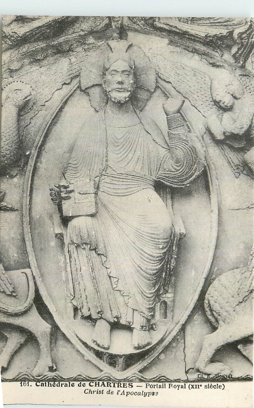 CPA Cathedrale de Chartres Portail Royal xii siecle 