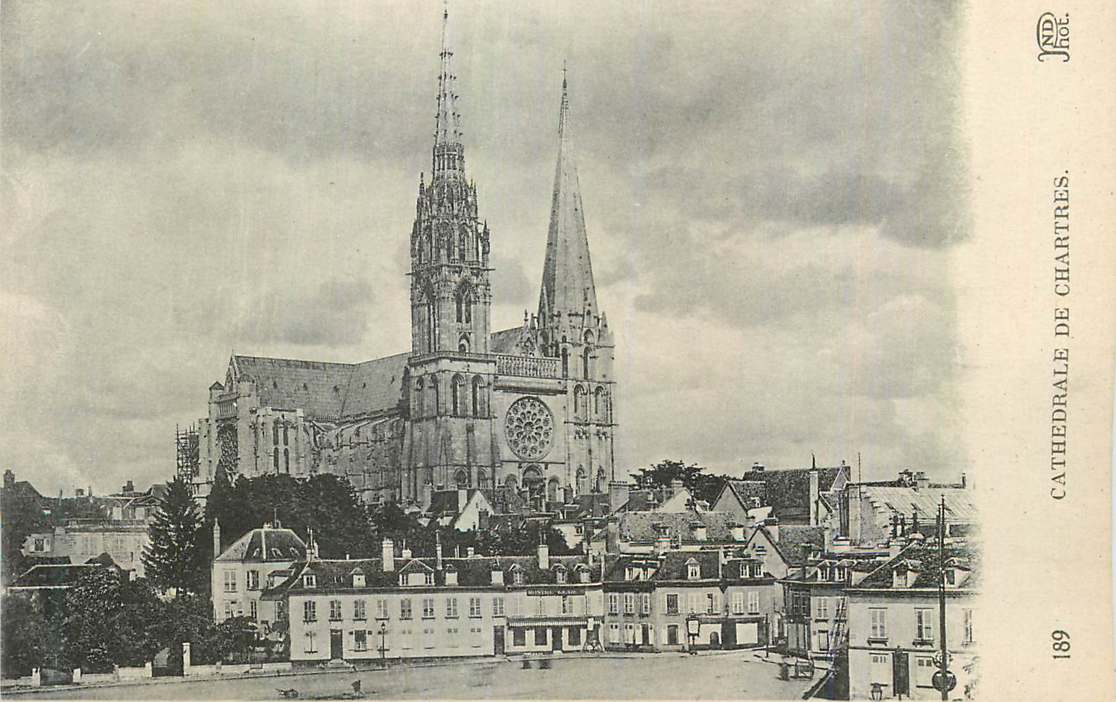 CPA Cathedrale de Chartres