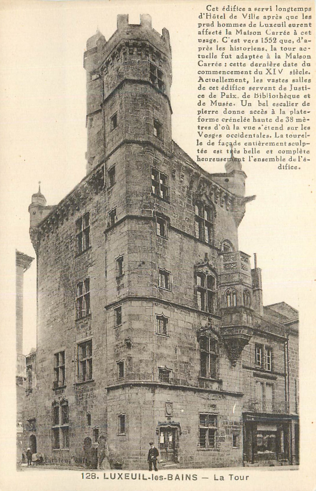 CPA Luxeuil les Bains La Tour