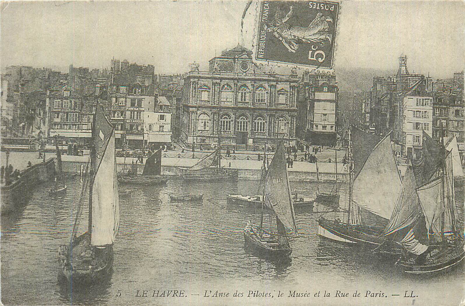 Le Havre — The Pilots' Point, the Museum and Paris Street — LL.