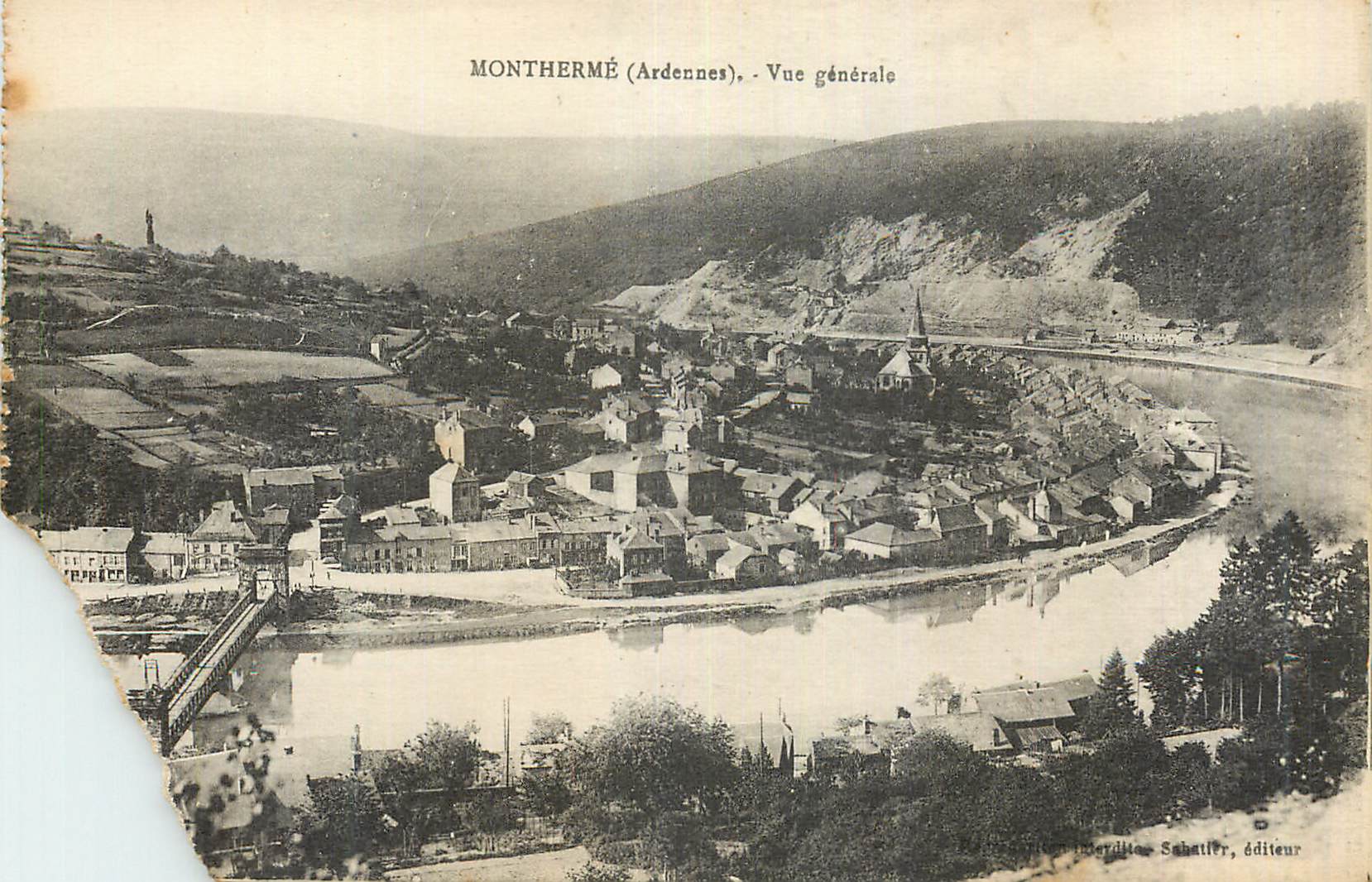 CPA Montherme Ardennes Vue generale