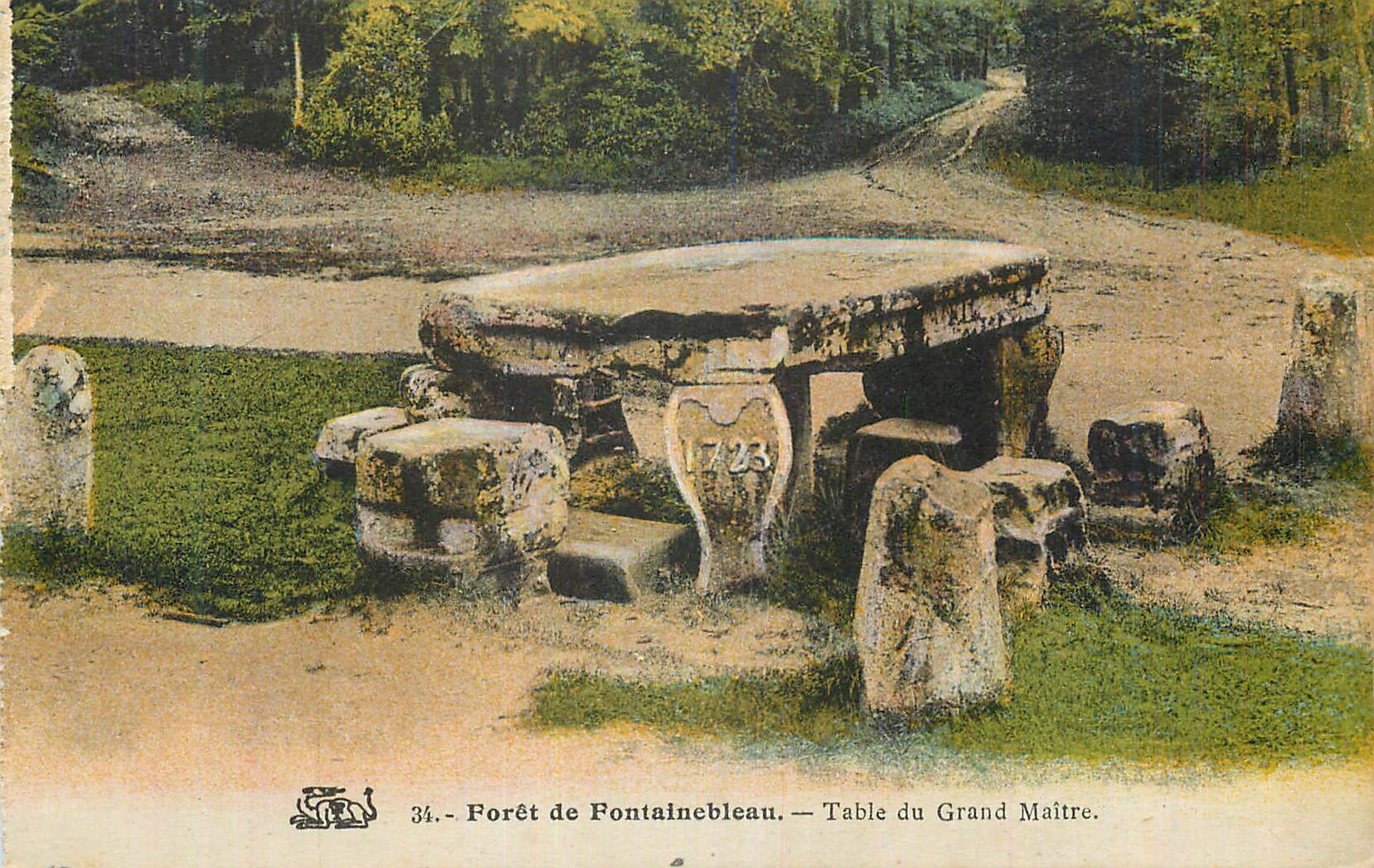 Bosque de Fontainebleau — Mesa del Gran Maestro