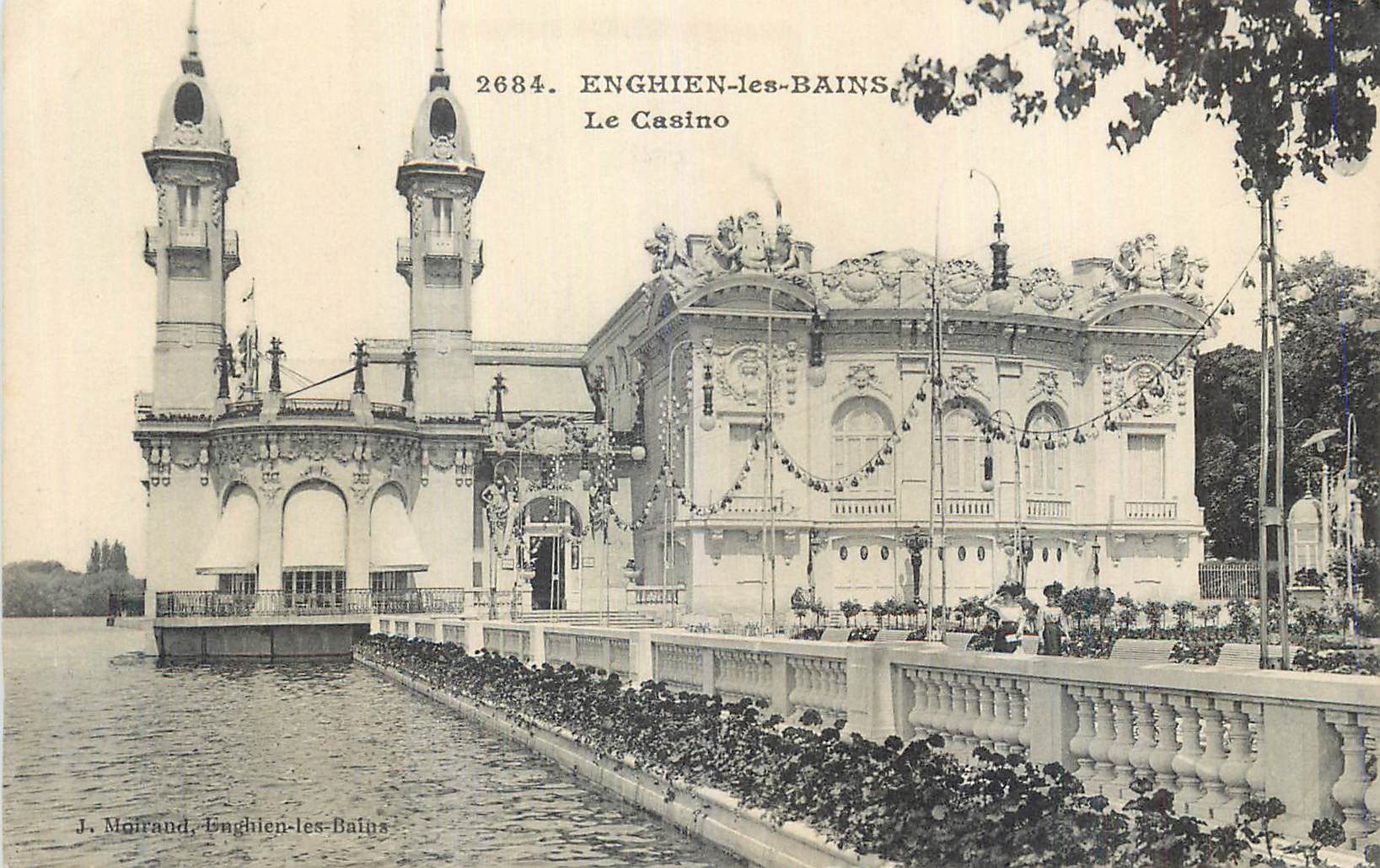 Enghien-les-Bains — Le Casino — J. Moirand, Enghien-les-Bains, n° 2684